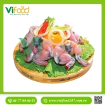 Ếch làm sạch 4-5 con/kg