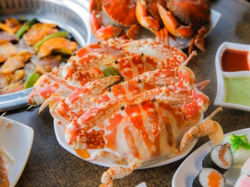 Ghẹ hấp gừng sả hấp dẫn đến vô cùng